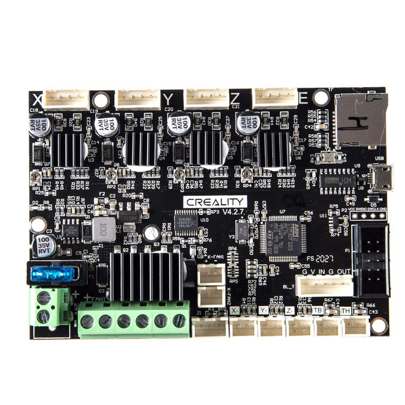 Creality Official New Upgrade Silent Motherboard Ender 3 Pro Mainboard V4.2.7 with TMC2225 Driver Marlin 2.0.1 for Ender 3 V2 Ender 5 3D Printer (with Ender 3Pro firmware)