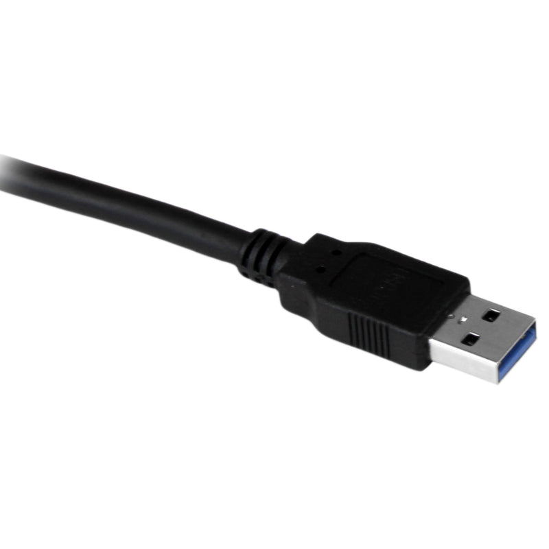 StarTech.com 5ft SuperSpeed USB 3.0 Extension Cable for Desktop - STP - USB-A Male to USB-A Female Cable for Computer - Black (USB3SEXT5DKB)