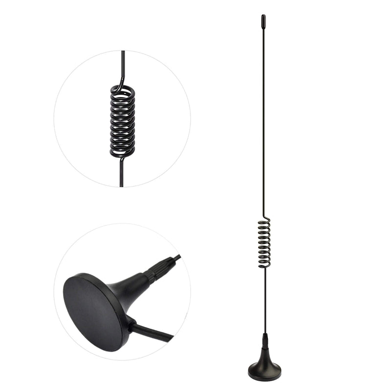 Bingfu FM Radio Antenna Magnetic Base FM Antenna for Stereo Receiver Indoor Pioneer Onkyo Yamaha Marantz Sherwood Bose Wave Music System Home Stereo Receiver AV Audio Vedio Home Theater Receiver