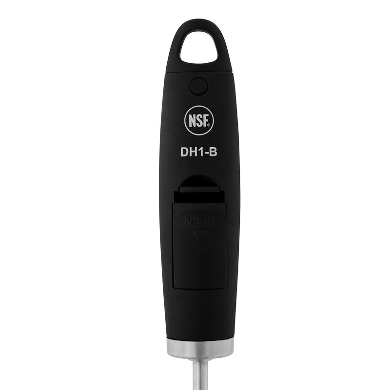Escali DH1 Gourmet Digital Thermometer, NSF Certified-Black, Standard Black