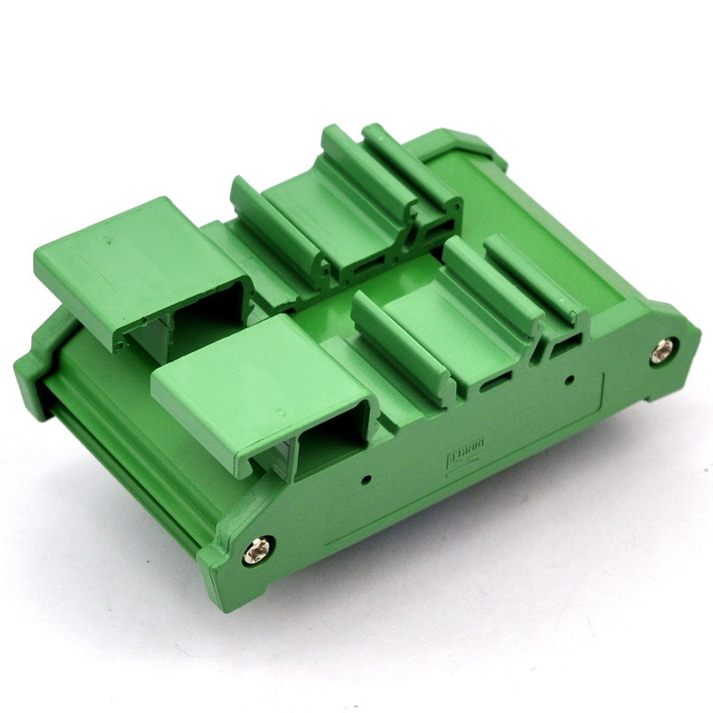 CZH-LABS DIN Rail Mount 2 Ports Passive RJ45 PoE Power Injection Board, Power Over Ethernet Injector Module.