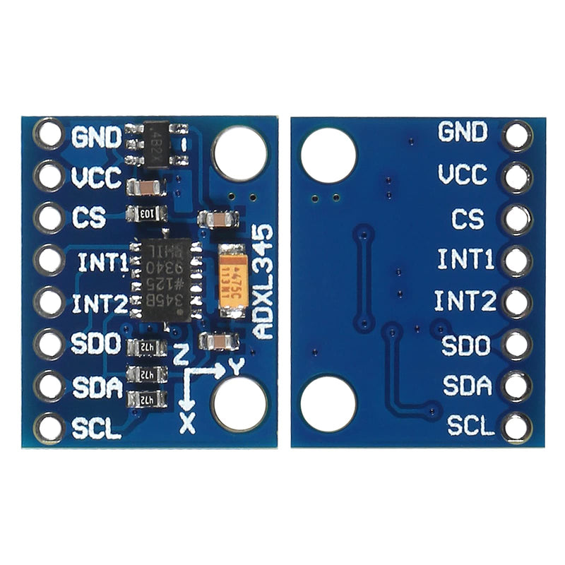 4PCS GY-291 ADXL345 3-Axis Digital Acceleration of Gravity Tilt Module IIC/SPI Transmission for Arduino