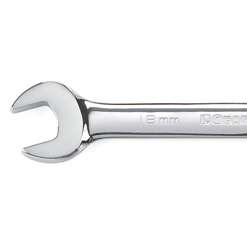 GEARWRENCH 12 Pt. Ratcheting Combination Wrench, 18mm - 9118D
