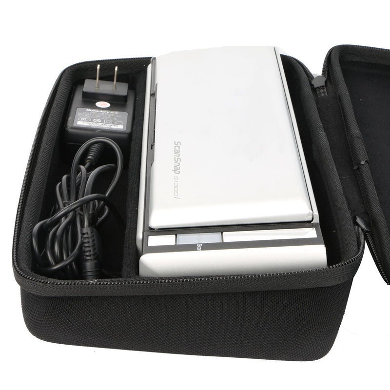 Khanka Hard Travel Case Replacement for Fujitsu ScanSnap S1300i Mobile Document Scanner