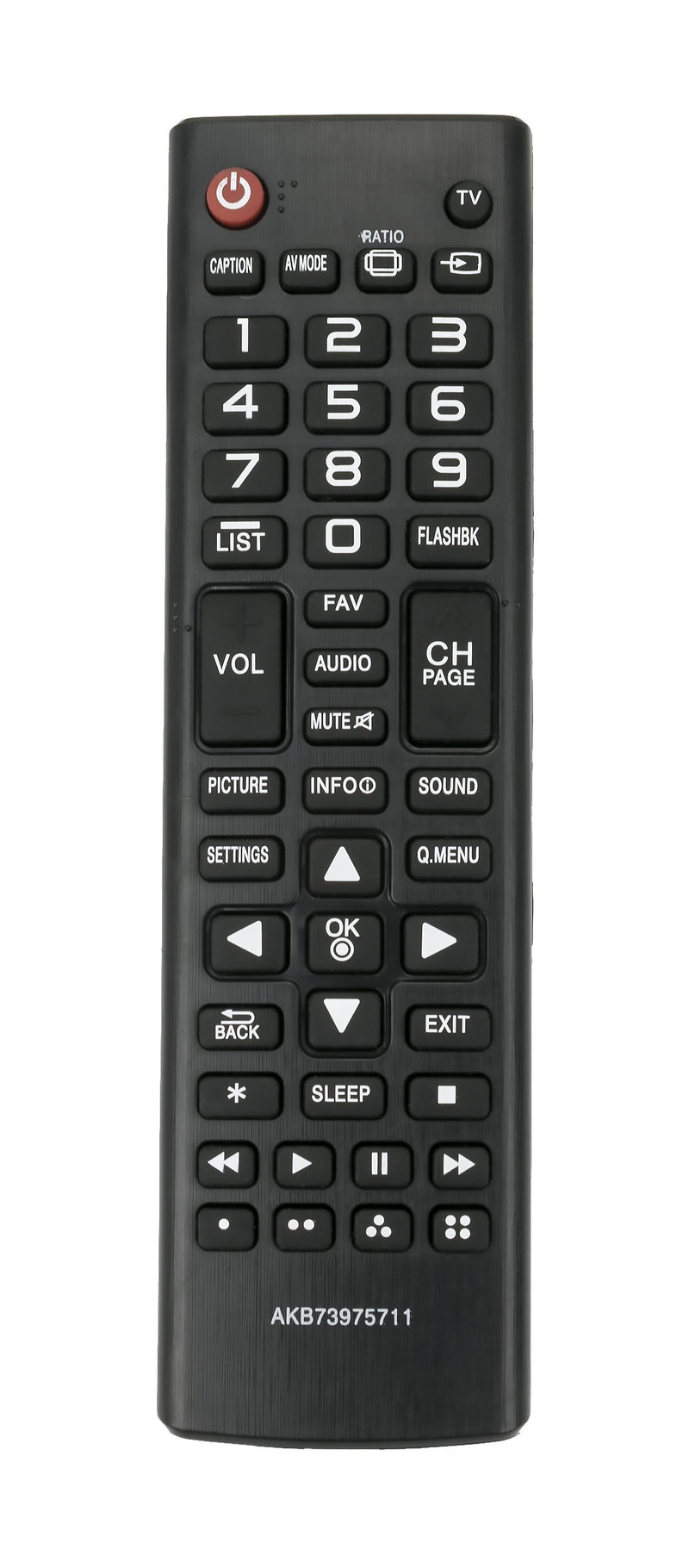 New AKB73975711 Remote Control Replacement for LG TV LED HDTV 32LB520B 32LB520BUB 49LB5500 60LB5900 42LB5500 42LB5600 65LY540S