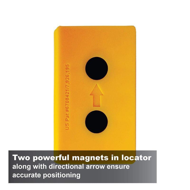 Calculated Industries 8120 Plug Mark Drywall Electrical Box Cutout Locator for Existing Electrical Outlets in Rehabilitation and Replacement Work