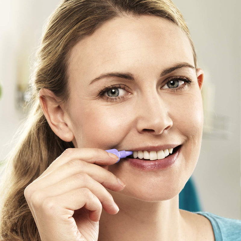 TEPE Extra Soft Interdental Brush Cleaners – Dental Brushes Between Teeth 8 Pk, Purple 1.1mm