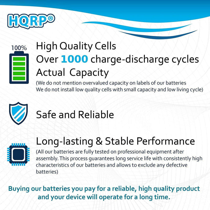HQRP Replacement Battery Compatible with Microsoft 1st Generation Zune MP3 Player