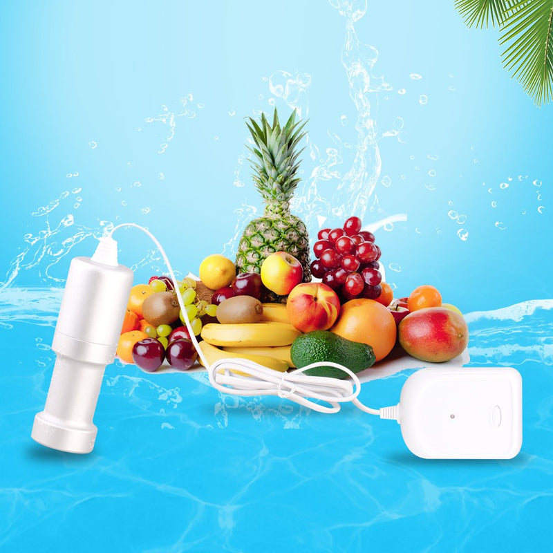 AMTAST Portable Ultrasonic Cleaner Vegetables Fruits Ultrasonic Cleaner, 110V 60Hz with US Plug