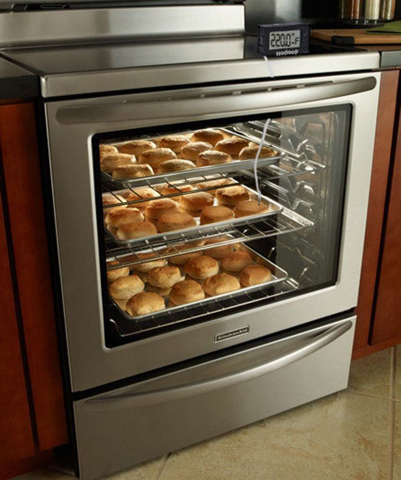 Hotloop Digital Oven Thermometer Heat Resistant up to 572°F/300°C Black