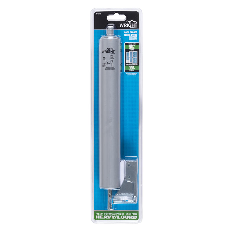 Wright Products V150 Heavy Duty Pneumatic Closer, Aluminum