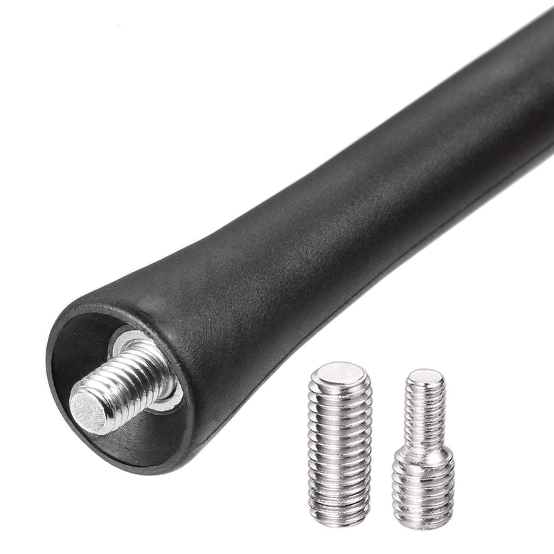 Bingfu Universal Vehicle Roof Mount Rubber Antenna Mast 10 inch Flexible Car Antenna Replacement Compatible with Toyota Honda Chevrolet Nissan Ford Jeep Subaru GMC