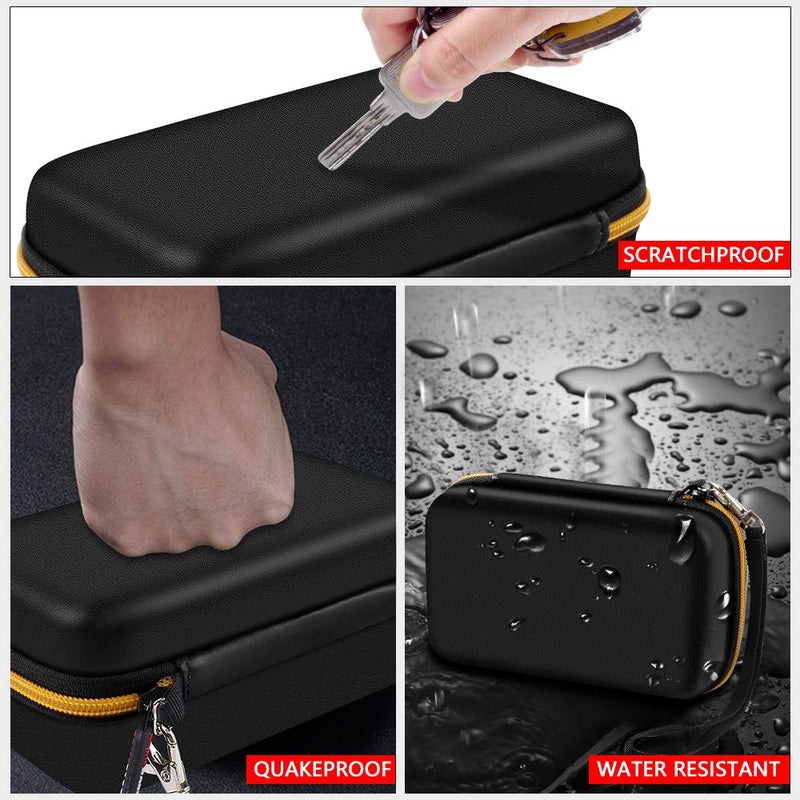 Hard Case for Fluke 117/115/116 Electricians True RMS Digital Multimeter, Protective Carrying Storage Bag with Accessories Mesh Pocket, By COMECASE