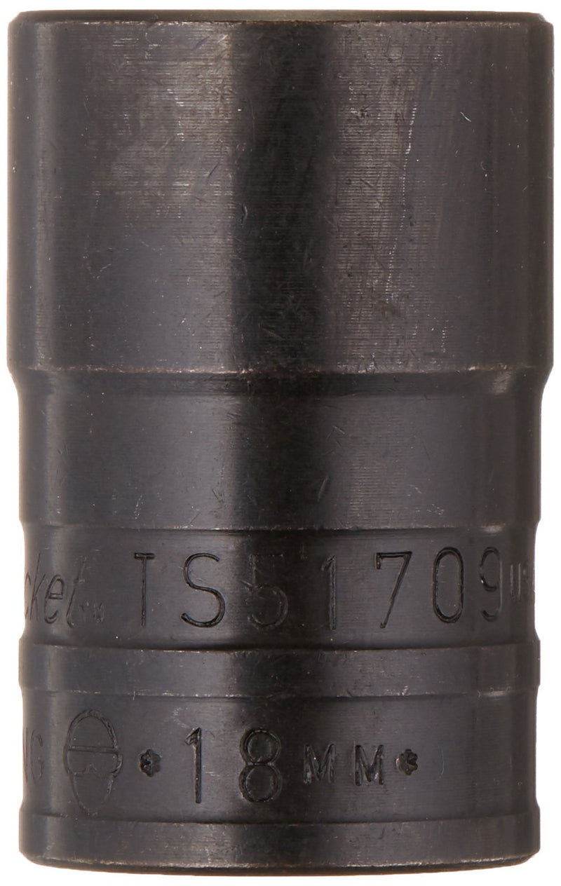 Williams TS51709 1/2 Drive Turbo Socket, 18mm
