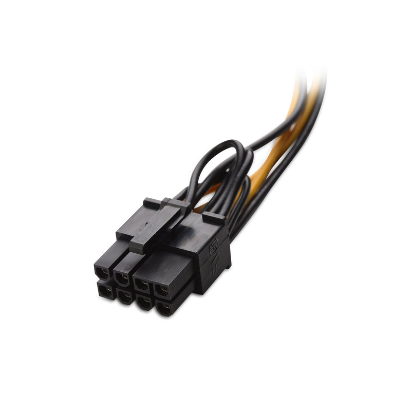 Cable Matters 2-Pack 8 Pin to SATA Power Cable (SATA to 8 Pin PCIe) - 5 Inches
