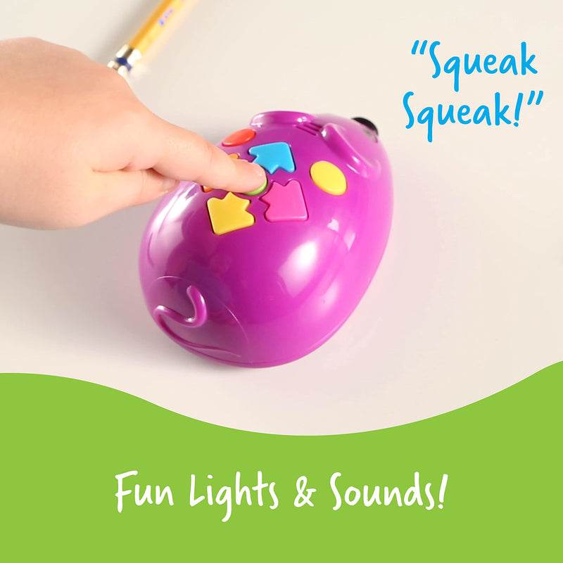 Learning Resources Code & Go Robot Mouse, Coding STEM Toy, 31 Piece Coding Set, Ages 4+ -