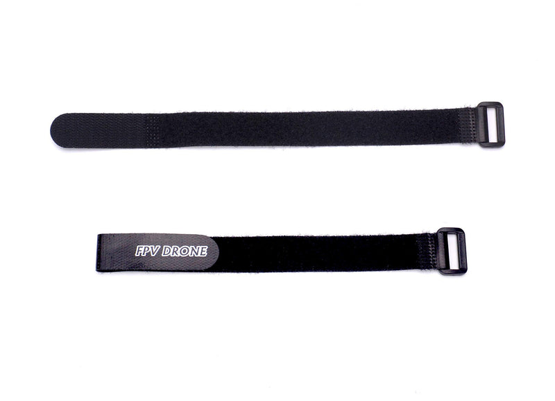 RC Lipo Battery Straps 20mm x 250mm Non-Slip Rubberized Battery Tie Down Straps for RC Drone Boat Car(8Pcs)