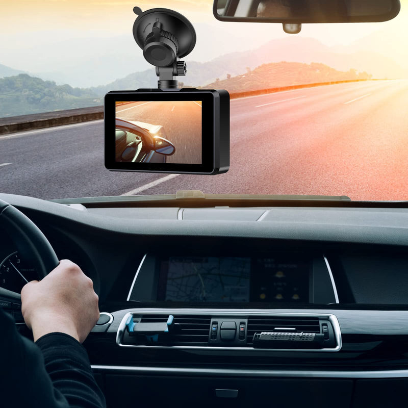 Dash Cam Mount, Suction Cup Mount,Windshield & Dashboard Suction Cup Mount Camera Mount,for Rove R2-4K,CHORTAU Dash Cam,Screw Connectors are Suitable for Most Dash Cam, DVR, GPS and Sports Camera
