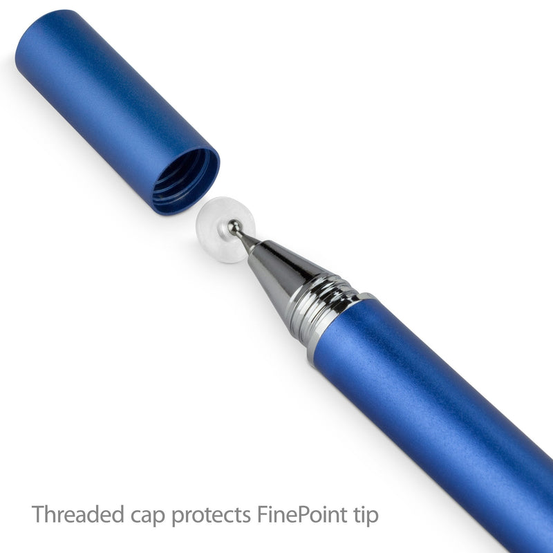 Stylus Pen for Lenovo Yoga 7i (14 in) (Stylus Pen by BoxWave) - FineTouch Capacitive Stylus, Super Precise Stylus Pen for Lenovo Yoga 7i (14 in) - Lunar Blue