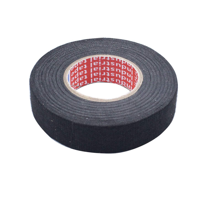 TAKPART 2 Rolls Car Wiring Harness Tape 19mm x 15m Cloth Tape 2 Roll