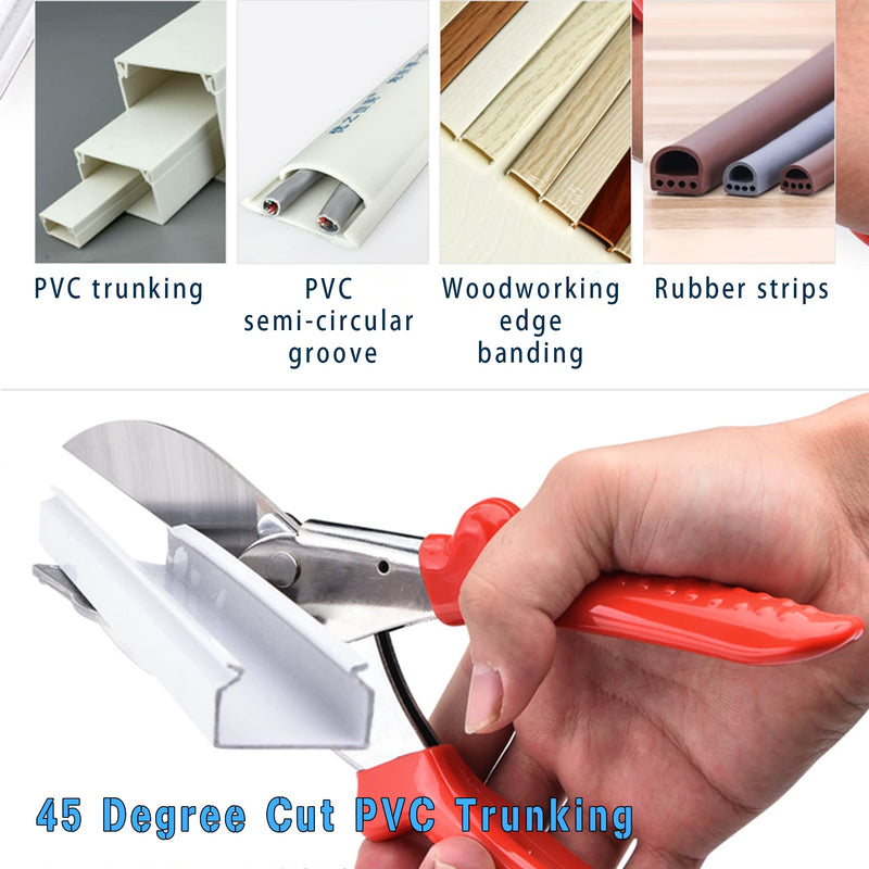 CARCLOTHES Miter Snips Replacement Blade,SK5 Steel Angle shears Blade,2 pcs Miter Trim Cutter Replacement Blade for Miter Cutter,Universal Angle miter Shear Replacement Blade