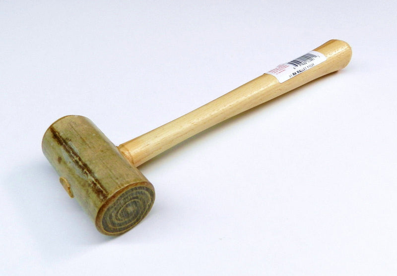 4oz.GARLAND RAWHIDE MALLET HAMMER #1 SIZE 1-1/4" FACE x 2-1/2" LONG LEATHERCRAFT (E 5)