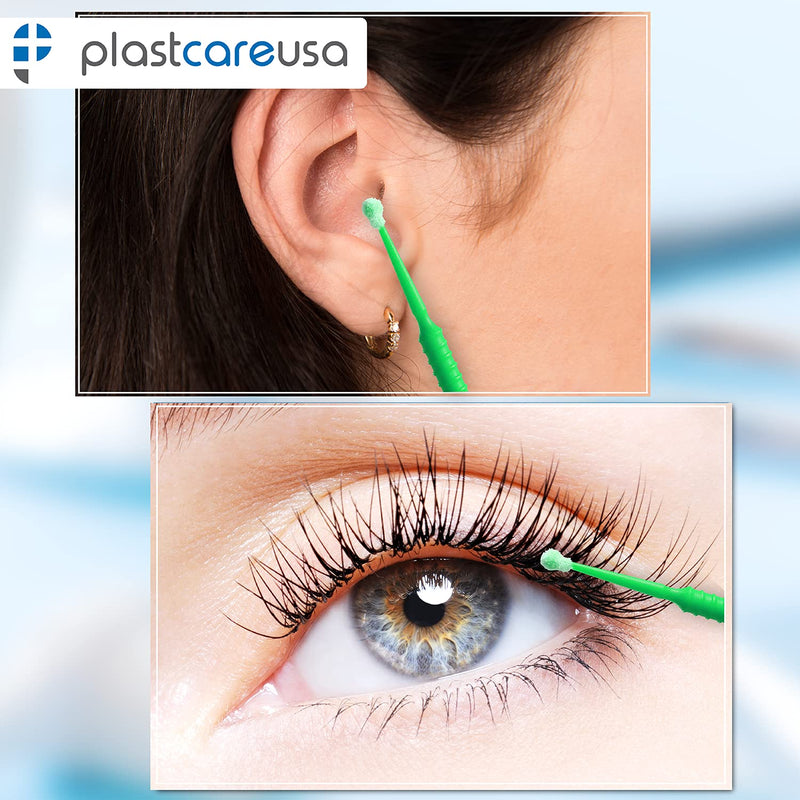 400 Green Regular Disposable Micro Applicator Dental Bendable Brushes