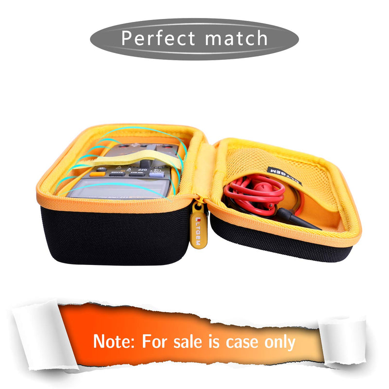 LTGEM Hard Case for Fluke 117 Electricians True RMS Multimeter