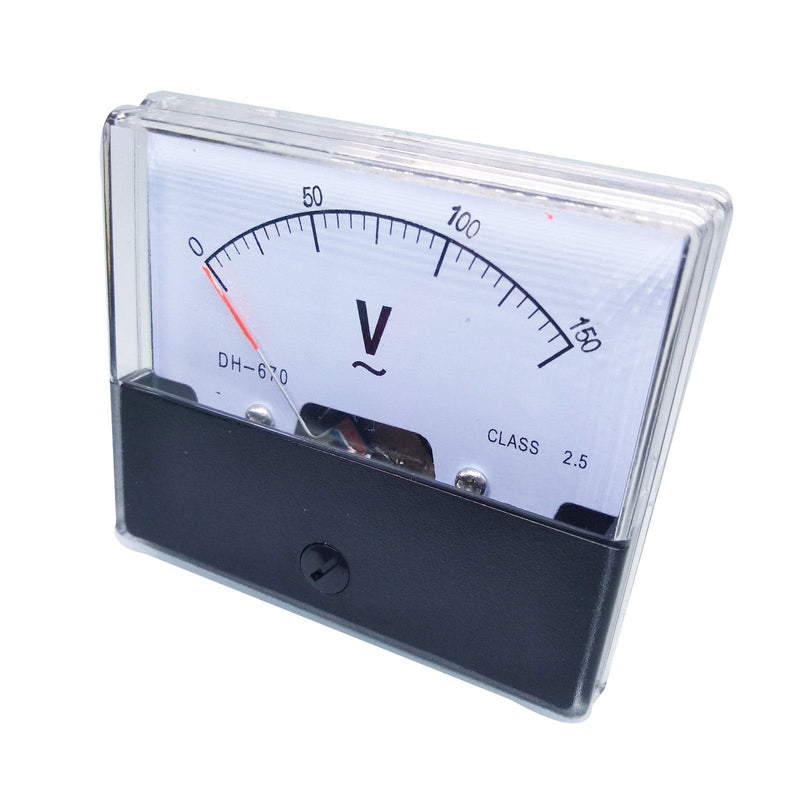 Analog Panel Volt Voltage Meter Voltmeter Gauge DH-670 0-150V AC