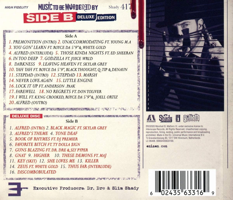 Music To Be Murdered By - Side B (Deluxe Edition) [2 CD]Explicit Lyrics