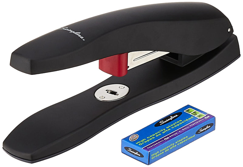 Swingline Stapler, High-Capacity, 60 Sheet Capacity, Reduced Effort, Black (77701)