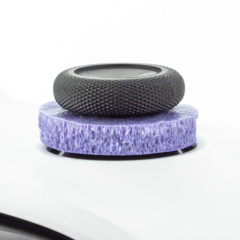 KontrolFreek Precision Rings | Aim Assist Motion Control for PlayStation 4 (PS4), Xbox One, Switch Pro & Scuf Controller (Black/Purple) Black/Purple