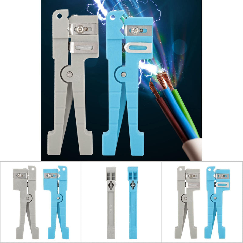 Fiber Optic Jacket Stripper Coaxial Cable Stripping Cutter Tool Cable Cutter Crimper 45-163 + 45-162 45-162+45-163