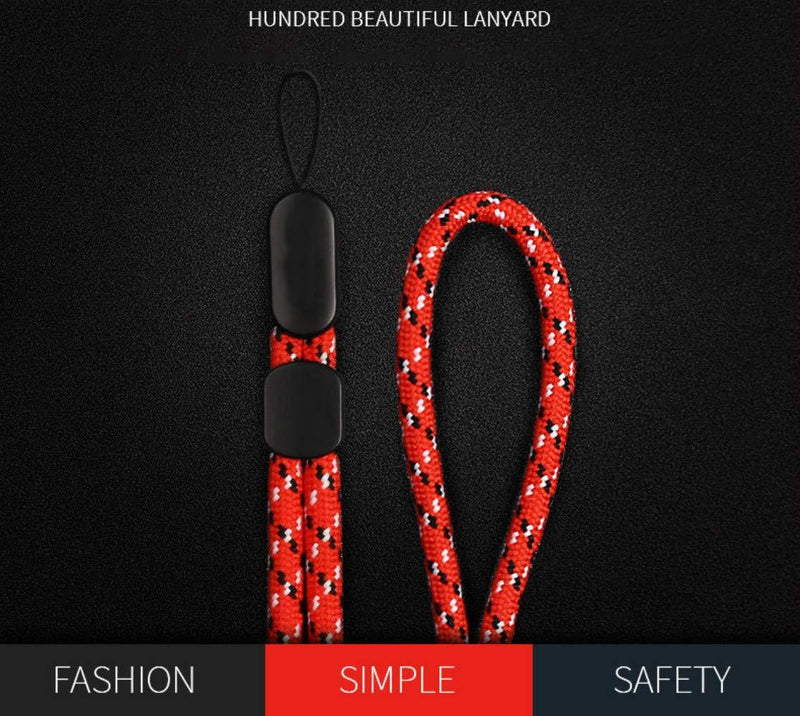Wrist Lanyard Hand Strap 6pcs, Short 7.5" Adjustable Wrist Rope for Electronic Accessories Phone Camera Flashlight