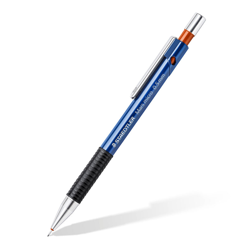 Staedtler Mars Micro 7755ABK25D Mechanical Pencil 0.5mm with Lead Tube 0.5mm with leads