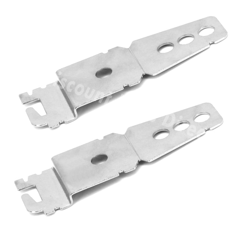 2 Pack 8269145 Undercounter Mounting Bracket Replacement Parts Exact Fit for Kenmore Whirlpool KitchenAid Dishwasher, Replaces 8269145 WP8269145VP