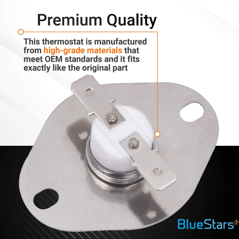 9759242 Oven Thermal Fuse Replacement part by Blue Stars - Exact Fit for Whirlpool KitchenAid Maytag Ovens/Ranges - Replaces 4452223 WP9759242 AP6014015 PS11747248