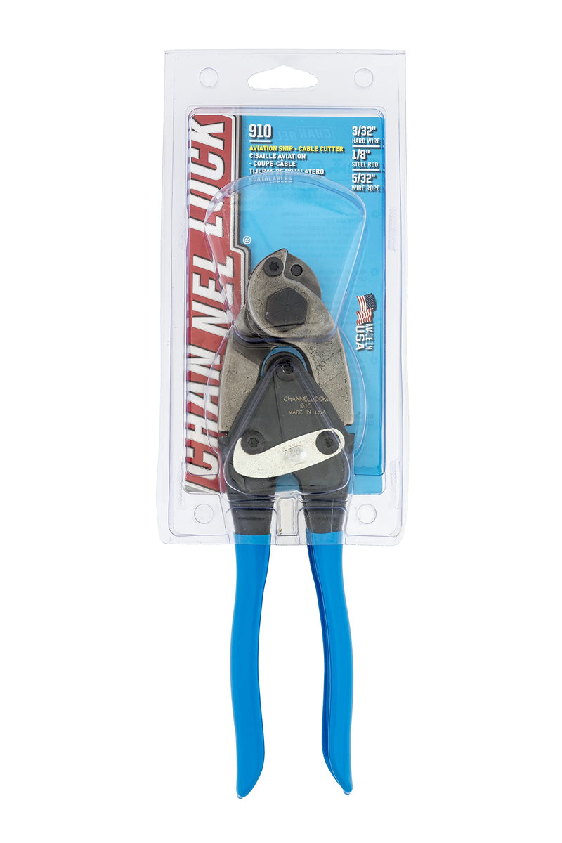 Channellock 910 9" Cable/Wire Cutter with Compound Joint