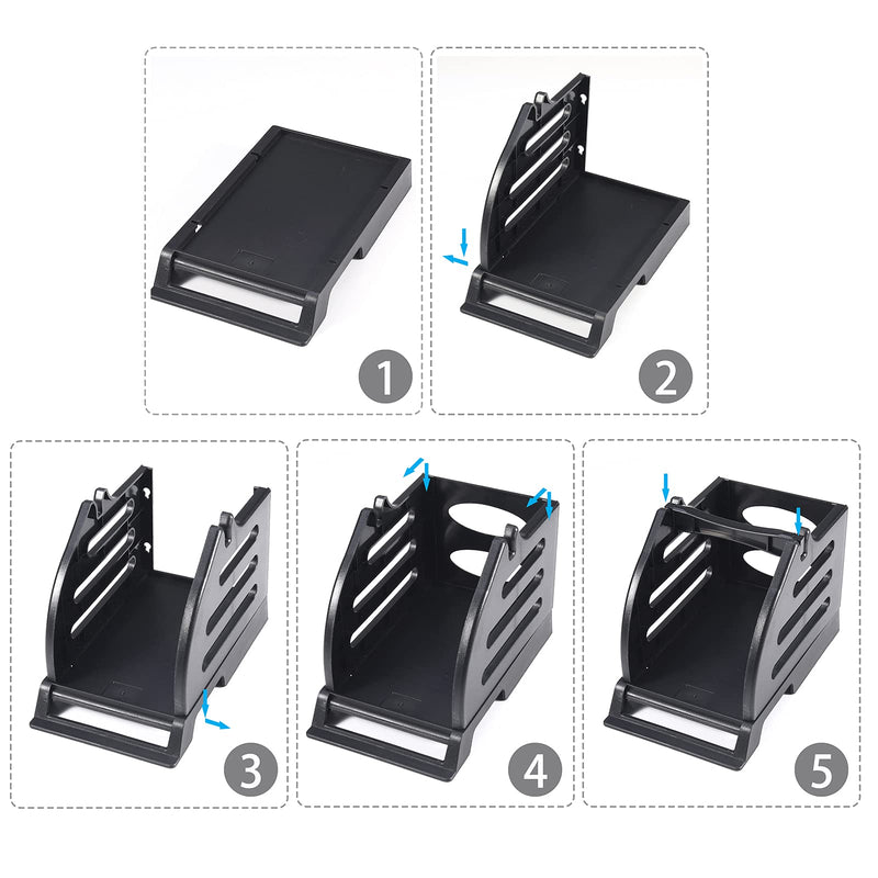 Leoity Thermal Label Holder for Rolls and Fan-fold Shipping Labels