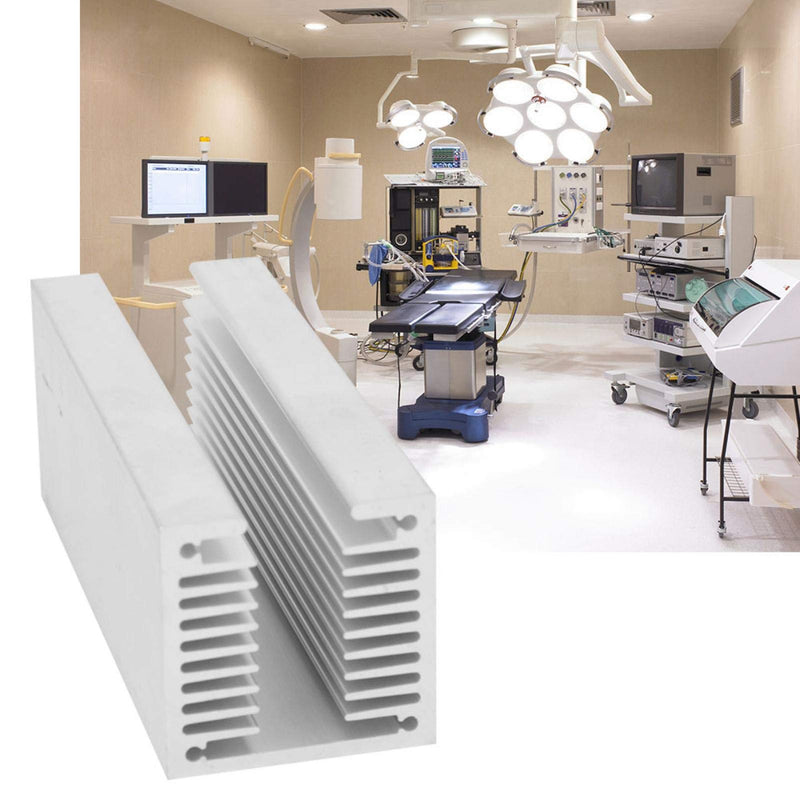 1004040MM Steady Aluminum Heat Sink U Type TO-3P Heat Cooling Fin Dense Tooth Heat Cooler Fin Thermal Conductivity Cooling Radiator