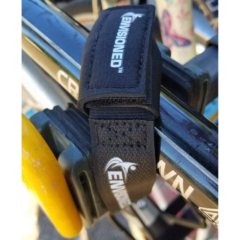 Neoprene Protective Sleeve Sheath for All Types of 3" Wide Cinch Straps and Tie Downs 6 Pack (6cm x 25cm) For 3" Wide Straps