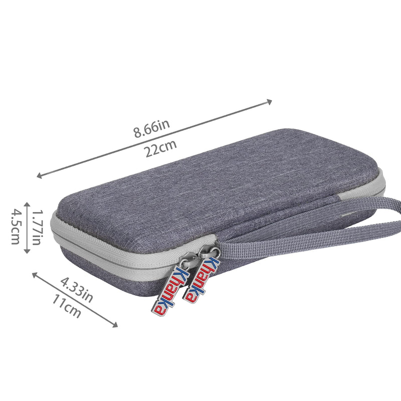 Khanka Hard Travel Case Replacement for Texas Instruments TI-83 Plus/TI-84 Plus/TI-84 Plus CE Color Graphing Calculator, Case Only (Galaxy Gray)