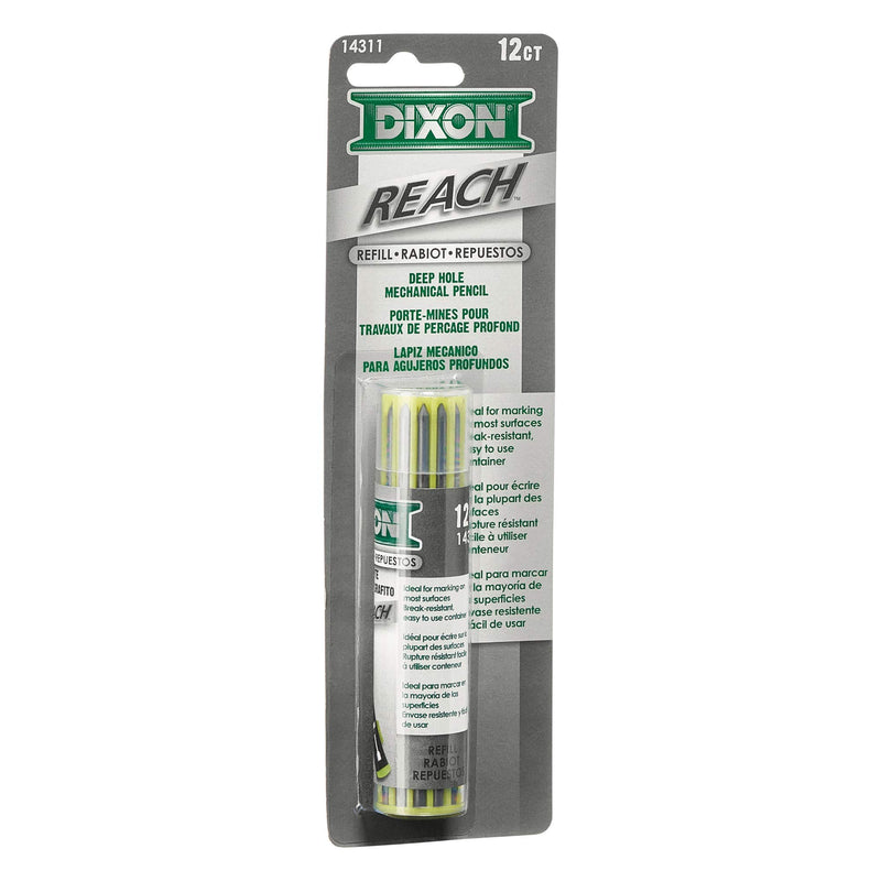 DIXON Industrial Reach- Lead Refills for Deep Hole Mechanical Pencils, (14311) 1