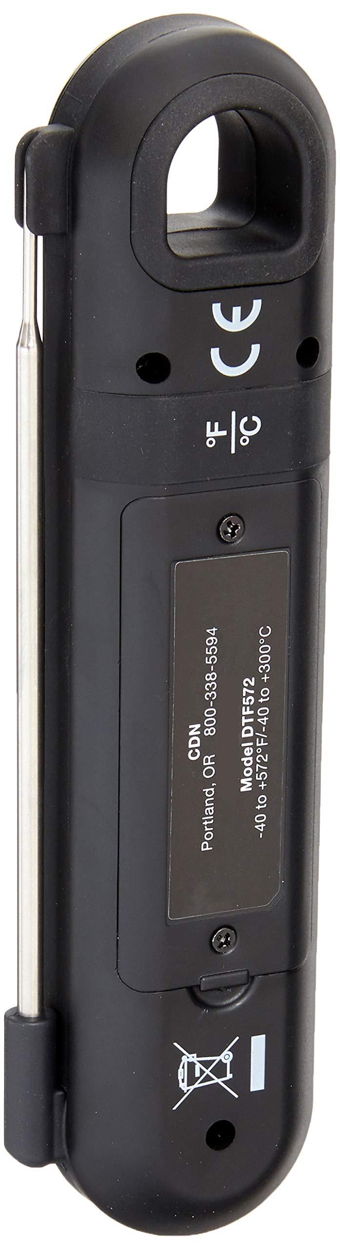 Component Design Northwest Rotating Black Thermocouple Thermometer, Standard Size