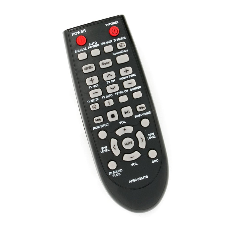New AH59-02547B Soundbar Remote Control Replacement fit for Samsung Sound Bar AH68-02644D-00 HW-F450 HW-F450ZA HW-FM45 HW-FM45C PS-WF450 HWF450 HWF450ZA HWFM45 HWFM45C PSWF450 AH6802644D00 HW-F450/ZA