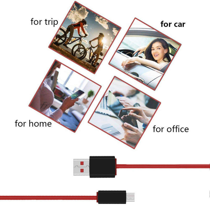 Micro USB Charging Charger Cable Compatible with Beats Dr Dre Studio 2.0/1.0 Wireless Over-Ear Headphone, Speakers (1 Pack - 3.3 FT)