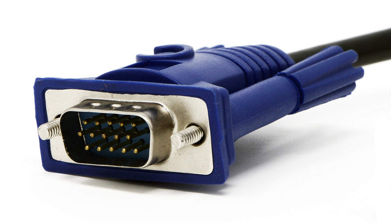 Tupavco TP606 - VGA Cable 30ft - Computer/Monitor/Projector/PC/TV Cord 15 PIN, 30 Feet Long Video Cord