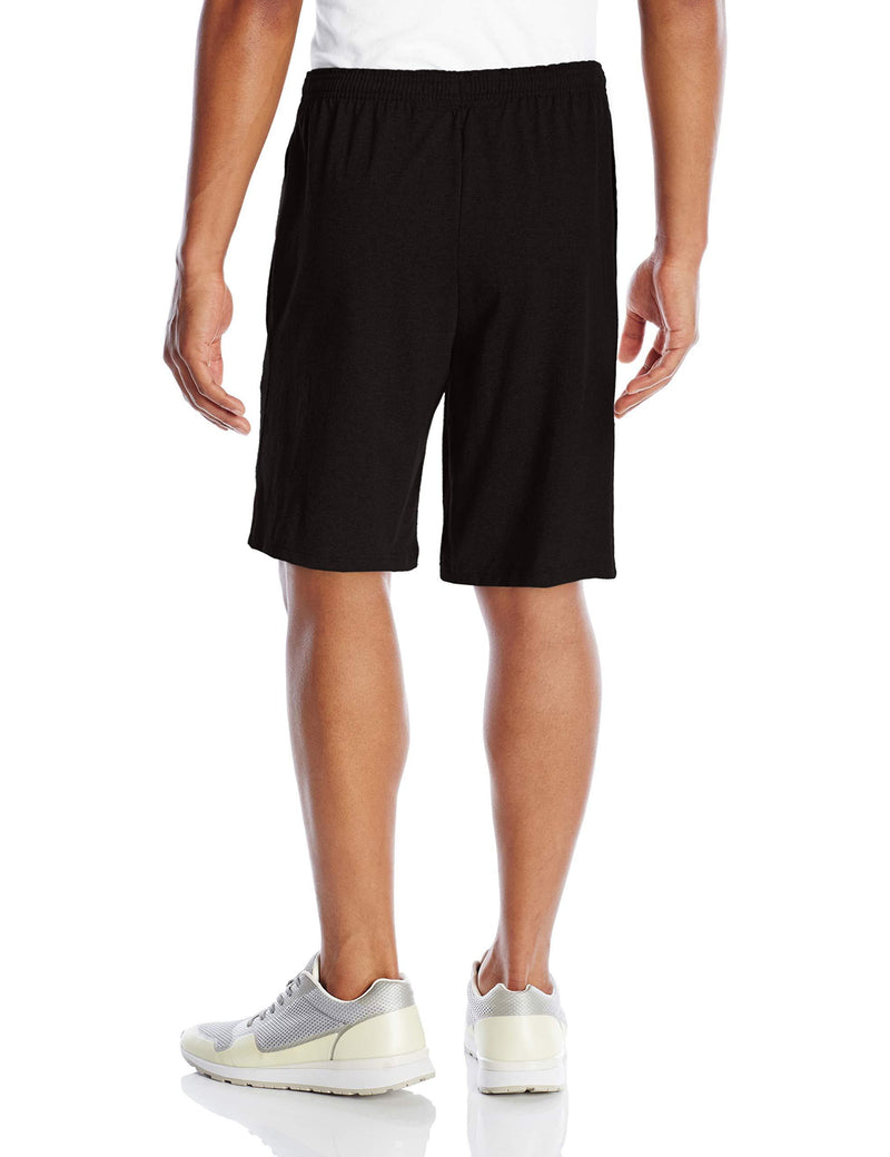 Champion Men's 9" Jersey Short with Pockets Small Black