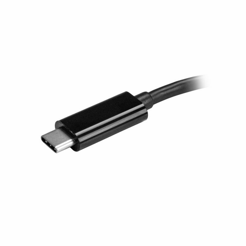 StarTech.com 4-Port USB-C Hub - USB-C to 4x USB-A Hub Adapter - Mini USB 2.0 Hub - Bus-powered USB Type-C Port Expander (ST4200MINIC) 0.6" x 3.1" x 6.3" Black