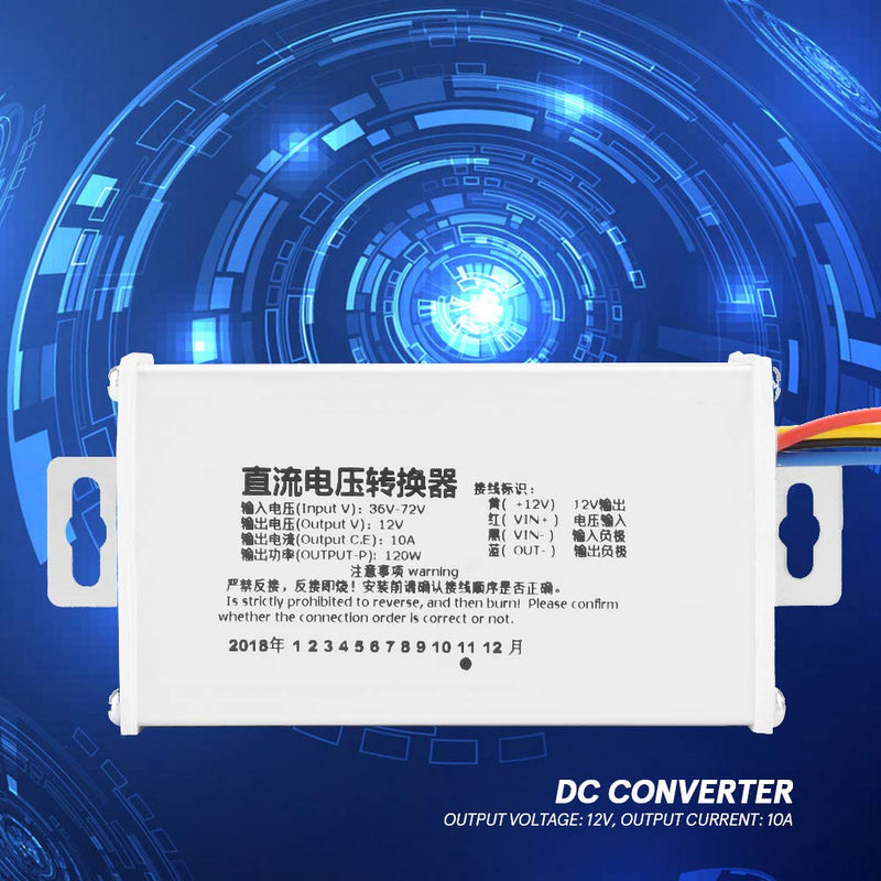 48V To 12V DC DC Converter 48V To 12V DC Converter DC Converter Step Down Power Supply Module 36V 72V To 12V 10A 120W